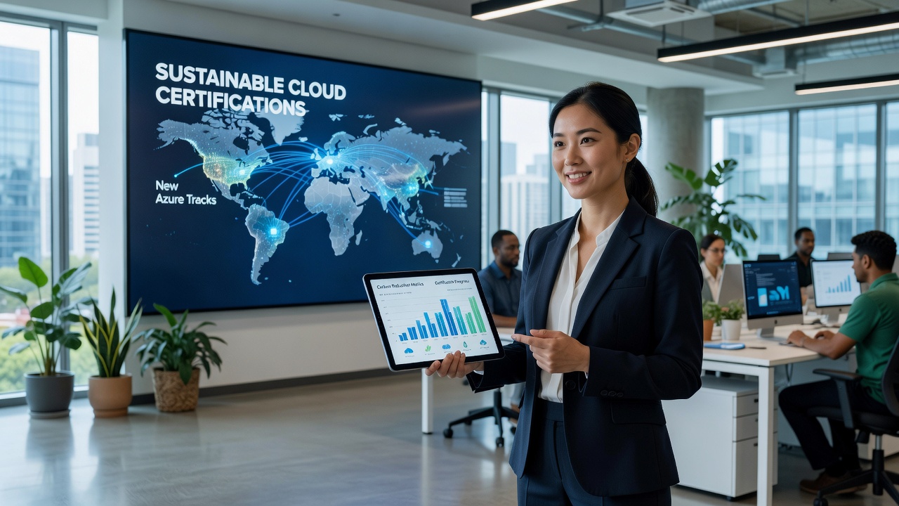 New Azure Tracks Focus on Sustainable Cloud Certifications